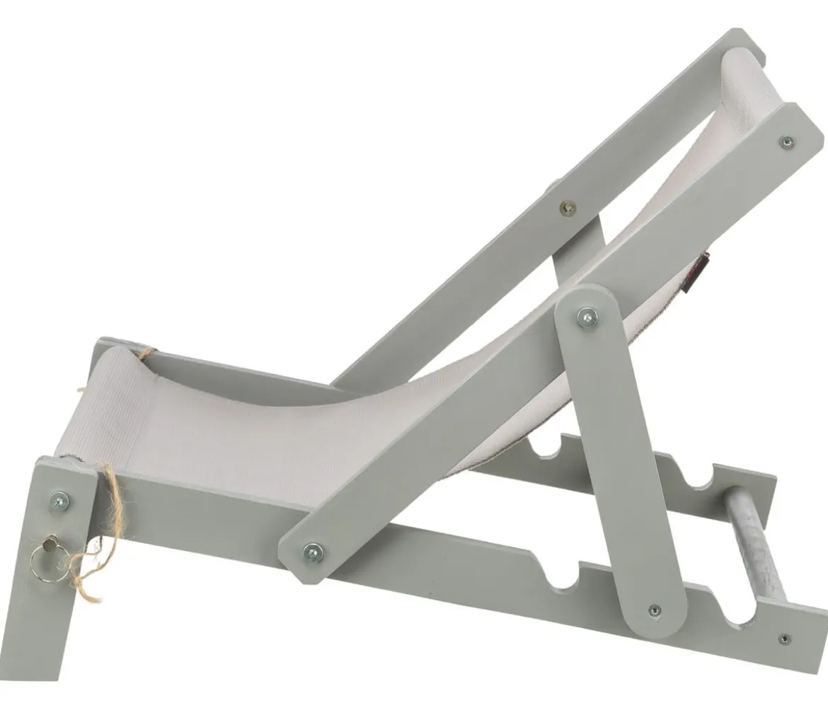 Trixie Holz-Strandstuhl für Katzen, ca. B33/H37/T51 cm