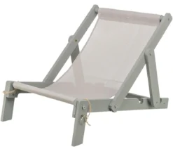 Trixie Holz-Strandstuhl für Katzen, ca. B33/H37/T51 cm