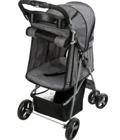 Trixie Hunde-Buggy, grau