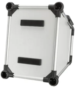 Trixie Hundetransportbox Aluminium, hellgrau/silber