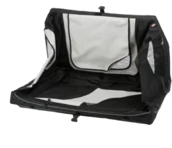 Trixie Hundetransportbox Vario, schwarz/grau