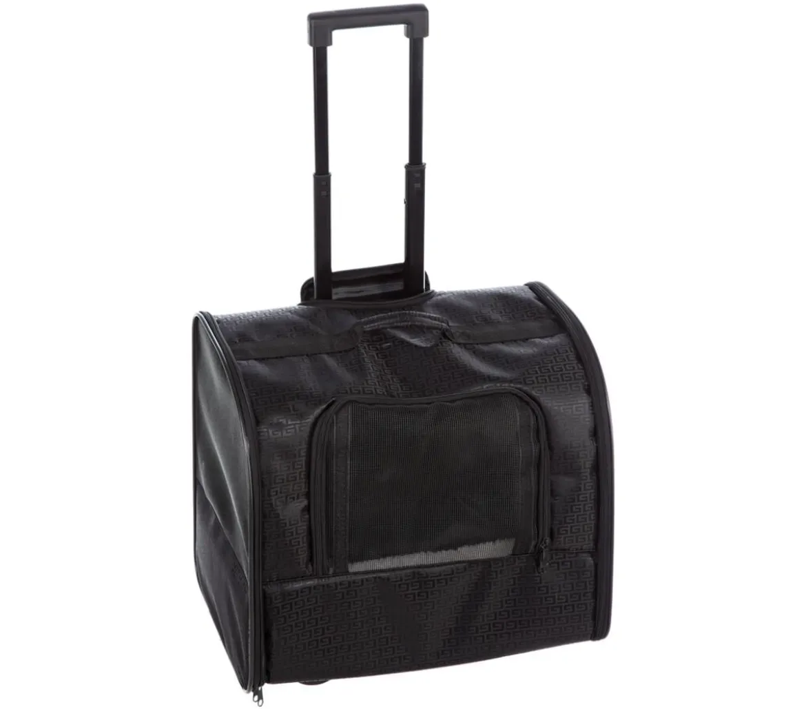 Trixie Hundetrolley Elegance, schwarz, ca. B45/H41/T31 cm