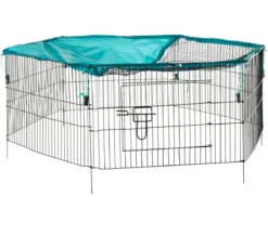 Trixie Jungtiergehege mit Netz, ca. B116/H58/T38 cm
