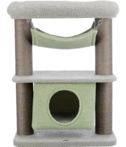 Trixie Junior Kratzbaum Lunito, grau/mint, ca. B52/H71/T34 cm