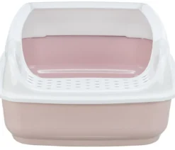 Trixie Katzentoilette Delio, flieder/weiß, ca. B50/H20/T38 cm