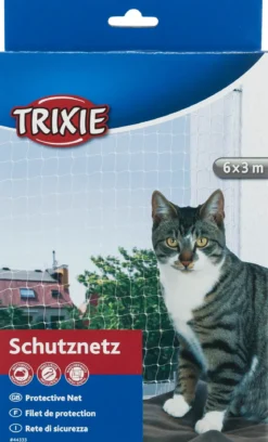 Trixie Katzenzubehör Schutznetz, transparent