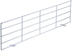 Trixie Kippfenster Schutzgitter für Katzen, eckig, ca. B65/T16 cm