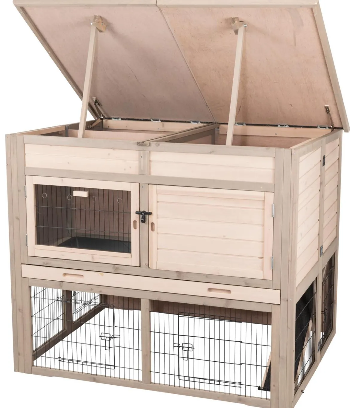 Trixie Kleintierstall XL mit Wärmedämmung, ca. B120/H98/T94 cm