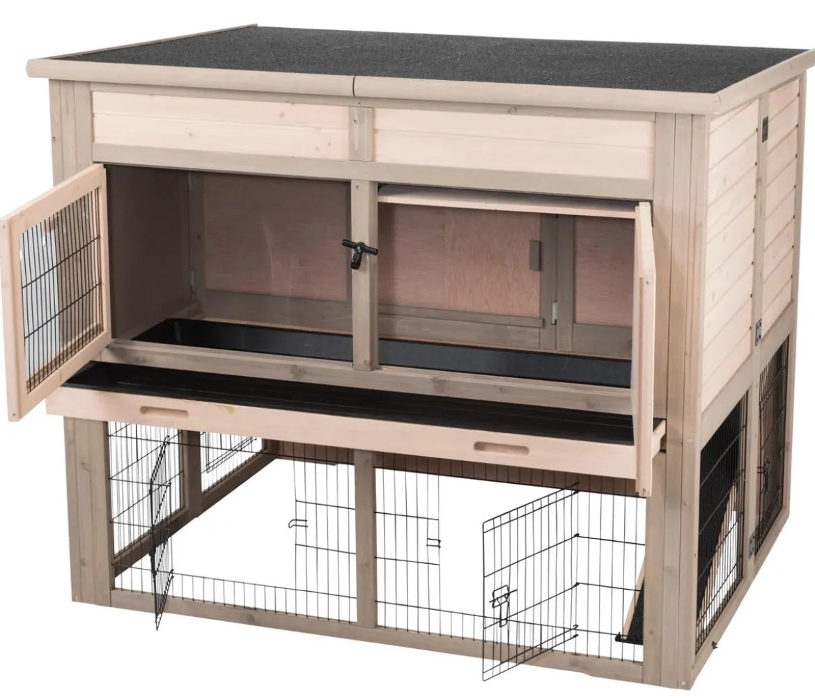 Trixie Kleintierstall XL mit Wärmedämmung, ca. B120/H98/T94 cm
