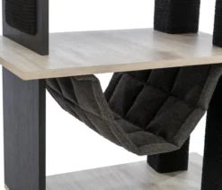Trixie Kratzbaum CityStyle, grau/schwarz, ca. B58/H98/T38 cm