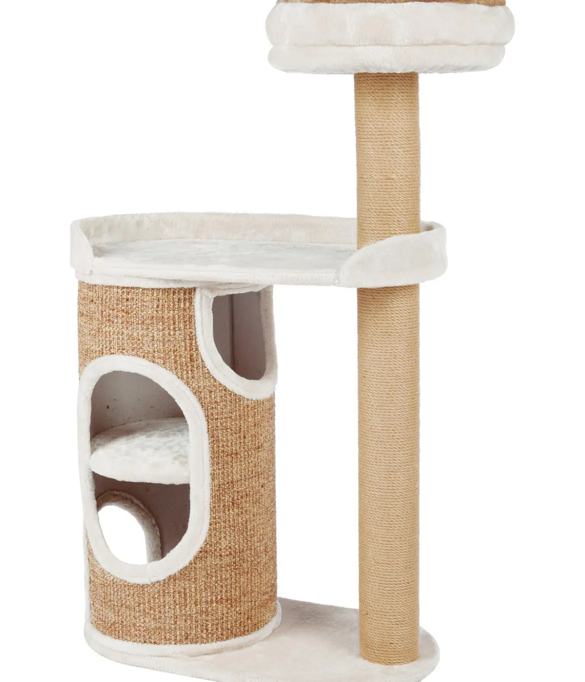 Trixie Kratzbaum Falco, lichtgrau/braun, ca. B70/H117/T38 cm