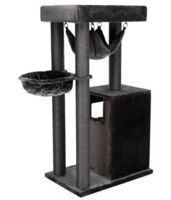 Trixie Kratzbaum XXL Amadeus, anthrazit, ca. B90/H163/T60 cm