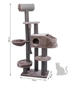 Trixie Kratzbaum XXL Andres, cappucino, ca. B70/H190/T48 cm