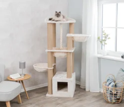 Trixie Kratzbaum XXL Elia, beige, ca. B58/H172/T58 cm