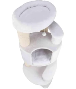 Trixie Kratzbaum XXL Zita, weiß, ca. B64/H147/T64 cm