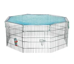 Trixie Natura Freilaufgehege mit Netz, ca. B150/H57 cm