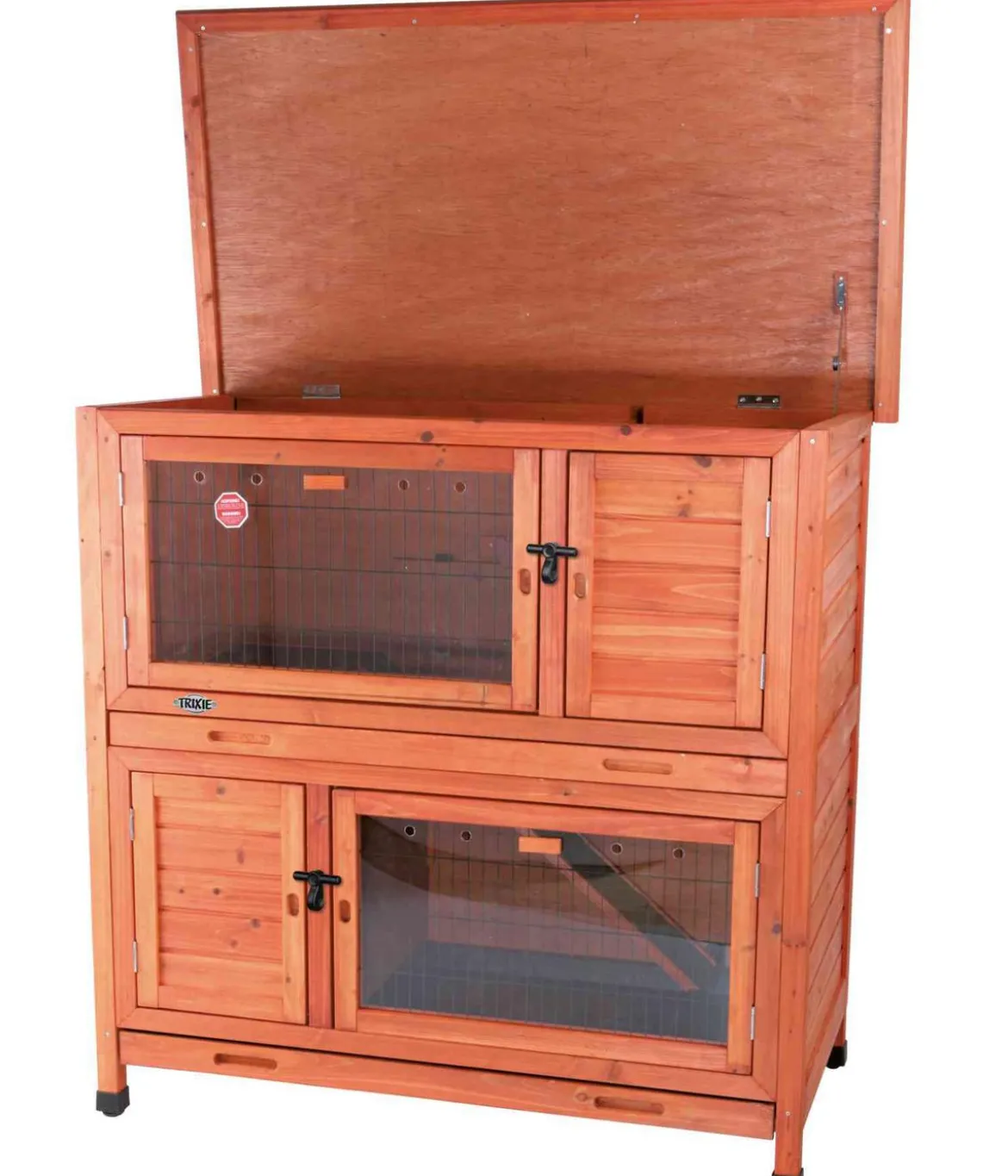 Trixie Natura Kleintierstall mit Wärmedämmung, ca. B116/H113/T65 cm