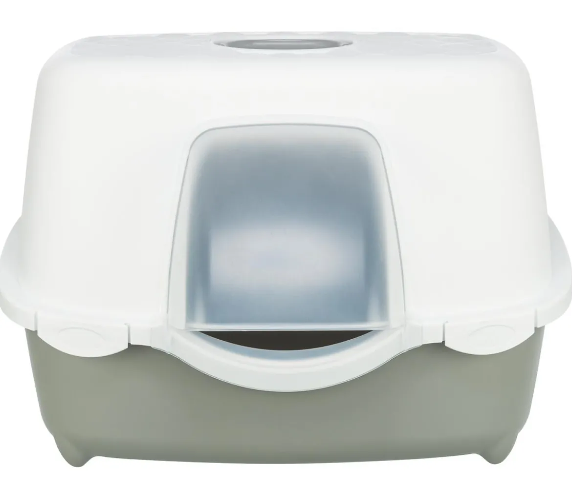 Trixie Outdoor Katzentoilette Davio Top mit Haube, ca. B56/H39/T39 cm