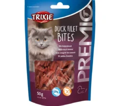 Trixie Premio Katzensnack Duck Filet Bites, 50 g
