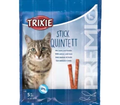 Trixie Premio Katzensnack Stick Quinett, 5 x 5 g