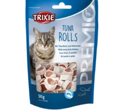 Trixie Premio Tuna Rolls Light, Katzensnack, 50 g