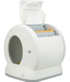 Trixie Selbstreinigende Katzentoilette, weiß, ca. B53/H55/T52 cm