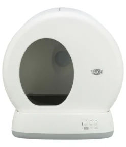 Trixie Selbstreinigende Katzentoilette, weiß, ca. B53/H55/T52 cm