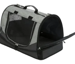 Trixie Transporttasche Holly, schwarz/grau, ca. B50/H30/T30 cm