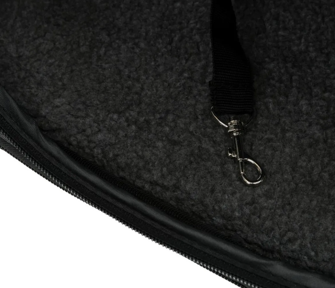 Trixie Transporttasche Holly, schwarz/grau, ca. B50/H30/T30 cm