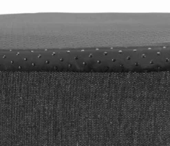 Trixie Vital Hundesofa Bendson, oval, dunkelgrau/hellgrau, ca. B100/T80 cm