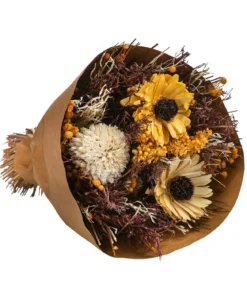 Trockenblumenbouquet Sunflower Autumn, gelb/orange