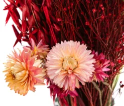 Trockenblumenbouquet Trendy, rosa
