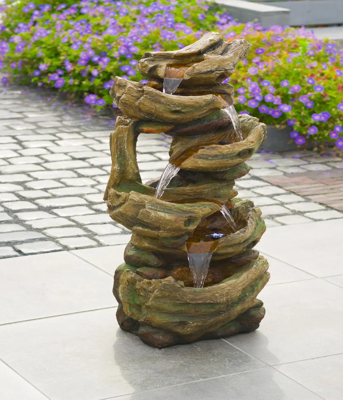 Ubbink Acqua Arte Polyresin-Gartenbrunnen Trabia, ca. H105 cm