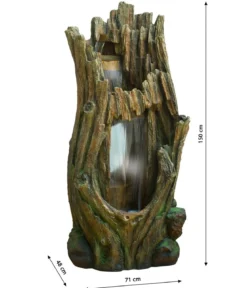 Ubbink Acqua Arte Polyresin-Gartenbrunnen Cerda ca. H150 cm