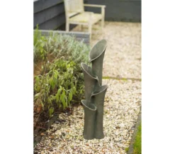 Ubbink Polyresin-Gartenbrunnen-Set Montreux, 25 x 23,5 x 86 cm