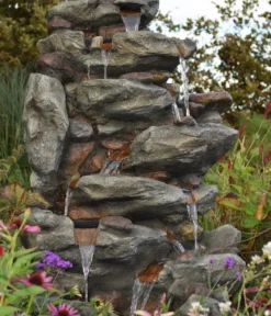 Ubbink Polyresin-Gartenbrunnen Acqua Arte Bonorva, ca. H127 cm