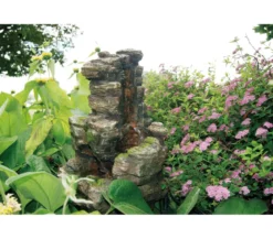 Ubbink Polyresin-Gartenbrunnen Chios, 47 x 32 x 58 cm