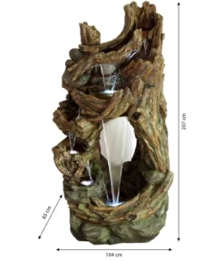 Ubbink Polyresin-Gartenbrunnen Acqua Arte Kalloni, ca. H207 cm