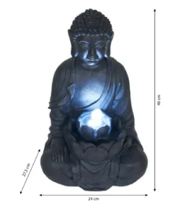 Ubbink Polyresin-Gartenbrunnen Acqua Arte Sungai, ca. H46 cm