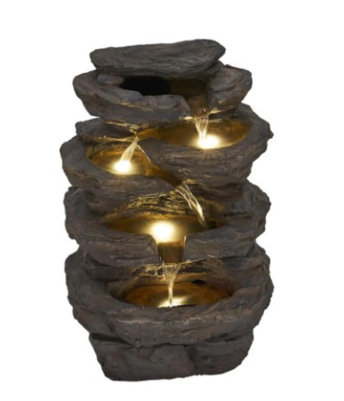 Ubbink Polyresin-Gartenbrunnen Acqua Arte Miras, ca. H42 cm
