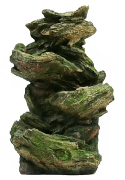 Ubbink Polyresin-Gartenbrunnen Mini-Wasserfall Vernier, ca. B46/H78/T36 cm
