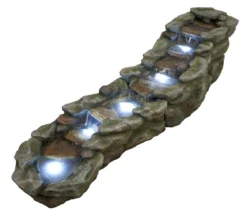 Ubbink Polyresin-Gartenbrunnen Acqua Arte Brembo, ca. H51 cm