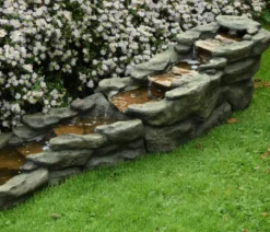 Ubbink Polyresin-Gartenbrunnen Acqua Arte Brembo, ca. H51 cm