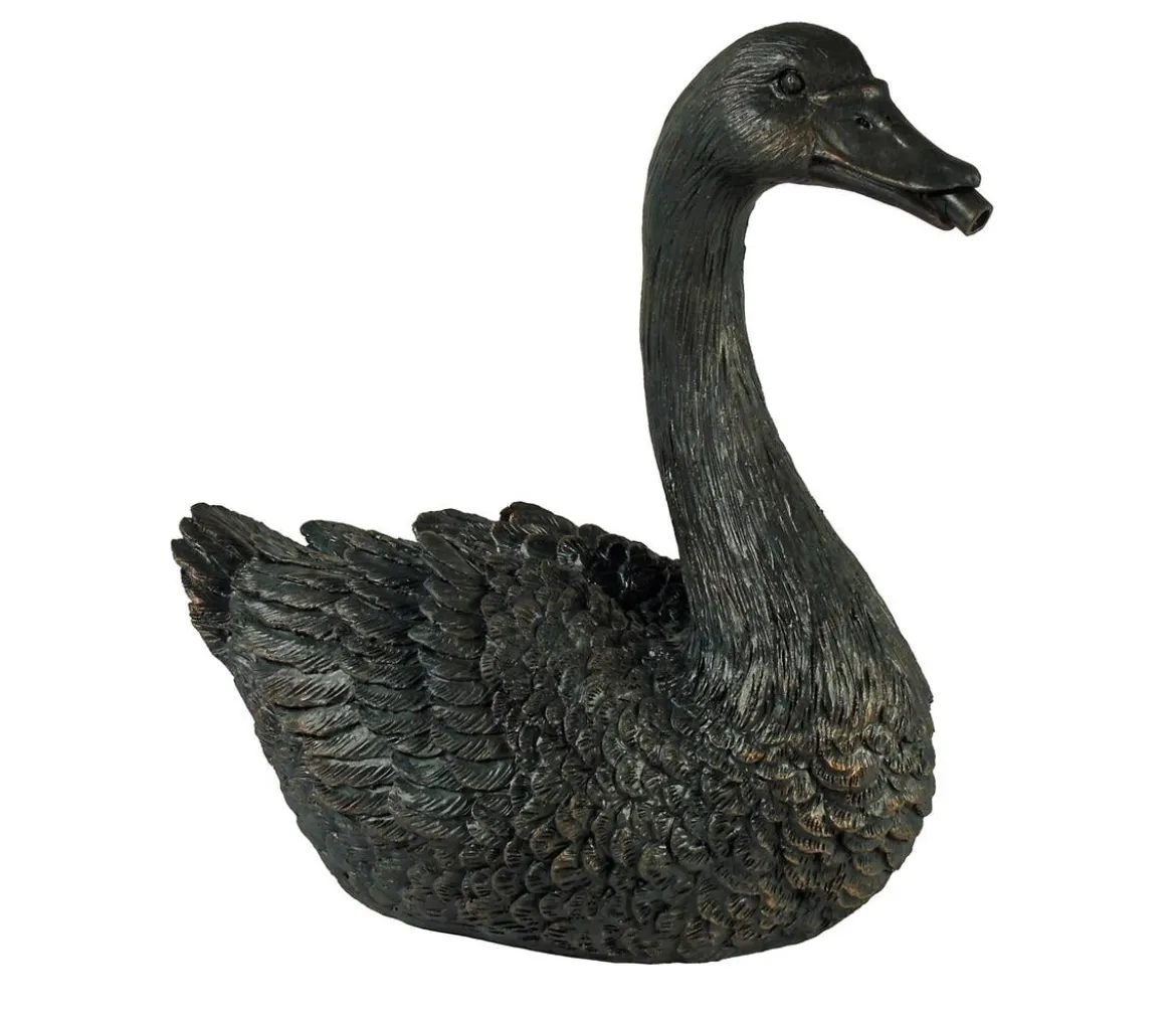 Ubbink Polyresin-Wasserspeier Schwan, ca. B27/H27/T14 cm