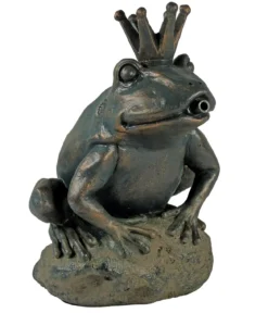 Ubbink Polyresin-Wasserspeier Froschkönigin, ca. B19/H27/T20 cm