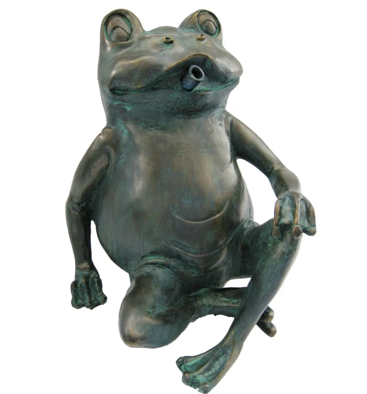 Ubbink Polystone-Wasserspeier Frosch, ca. B20/H23/T15 cm