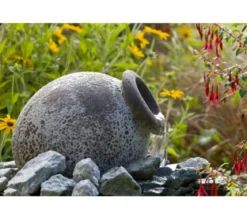 Ubbink Terrakotta-Gartenbrunnen Orange, 31 x 21 x 26 cm