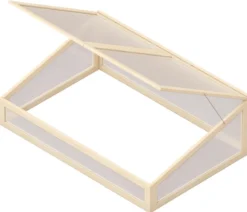 Upyard Frühbeet-Aufsatz, ca. B121,5/H6,5/T80,5 cm