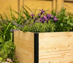 Upyard Holz-Hochbeet GardenBox I-Box, ca. B120/H40/T80 cm