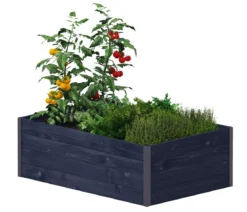 Upyard Holz-Hochbeet GardenBox I-Box, ca. B120/H40/T80 cm